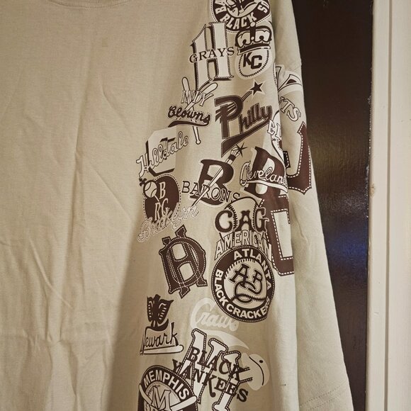 Men's Negro League Baseball Museum Oversized T-Sirt (XL) - Picture 7 of 9